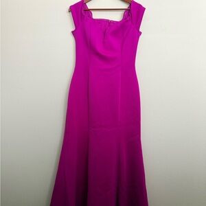 Vince Camuto Fuchsia Maxi Dress